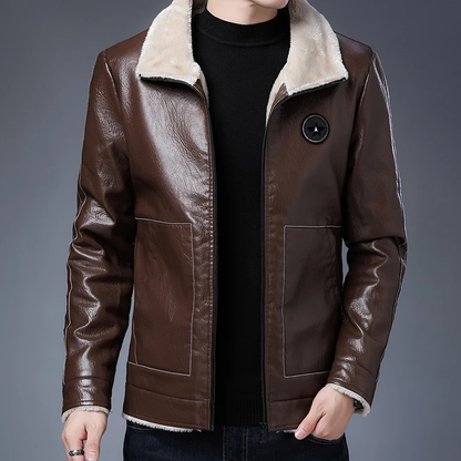 Chaqueta de Cuero para Hombre