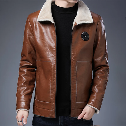 Chaqueta de Cuero para Hombre